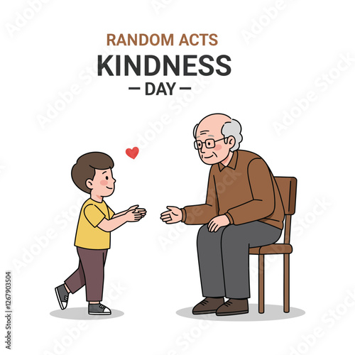 Spread Love: Random Acts of Kindness Vector Designs for a Kinder World