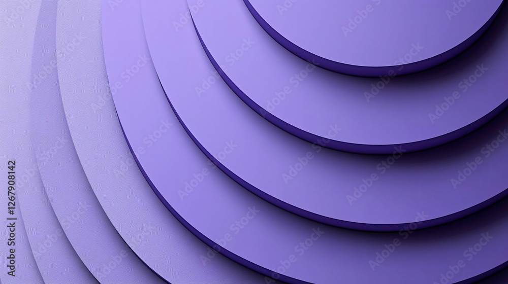 Purple layered circles abstract background Purple layered circles abstract background
