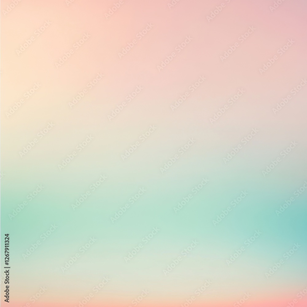 Gradient Pastel Calm Abstract Backdrop Design with Serene Color Palette for Peaceful Moods