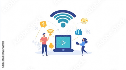 Professional Networking: Wireless Connection Technology in Professional Networking