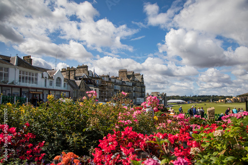Bild auf Leinwand St. Andrews golf course in Scotland
