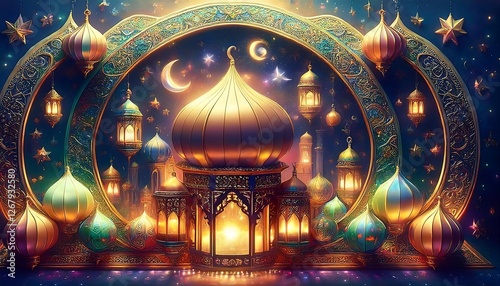 Ramadan Kareem Collection: Spiritual, Festive, and Artistic Depictions of Islamic Traditions