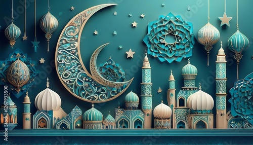 Ramadan Kareem Collection: Spiritual, Festive, and Artistic Depictions of Islamic Traditions