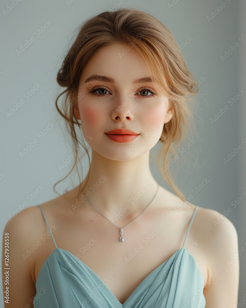 A woman with a gentle aristocratic appearance high_004 A woman with a gentle aristocratic appearance high_004
