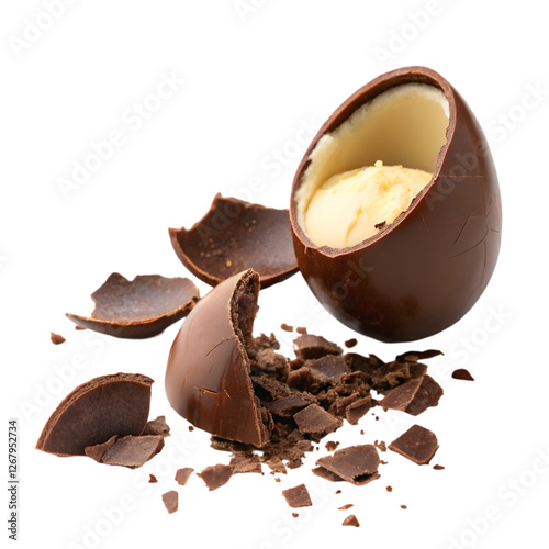 Delicious chocolate eggs