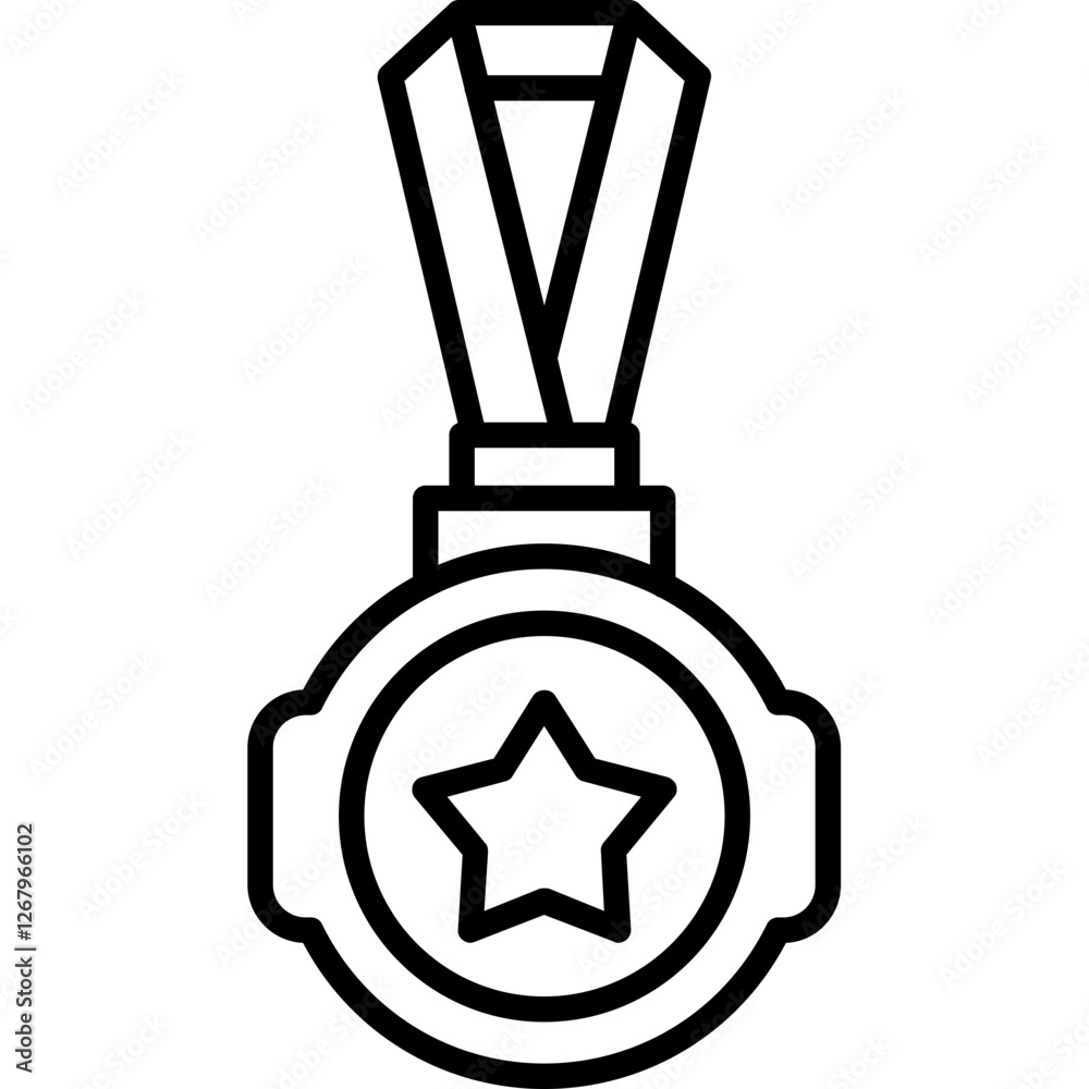 Medal Award Icon