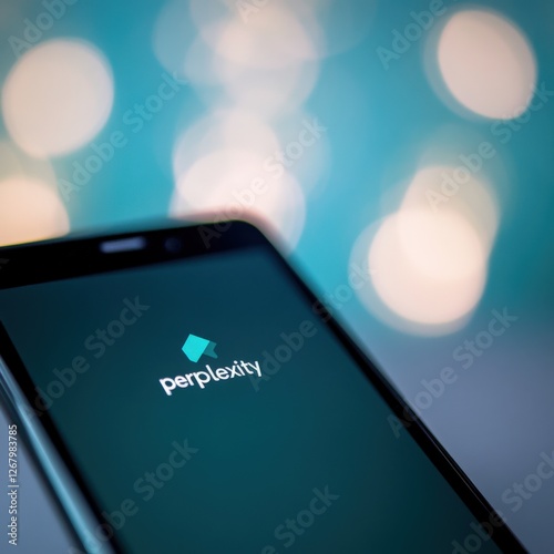 perplexity ai app on a smartphone