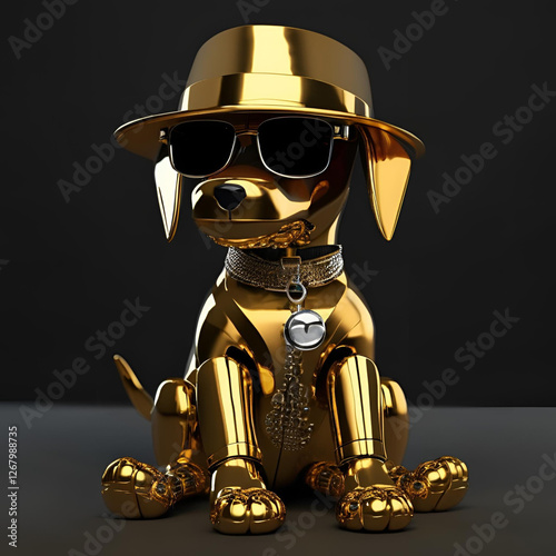 3d render of a robot