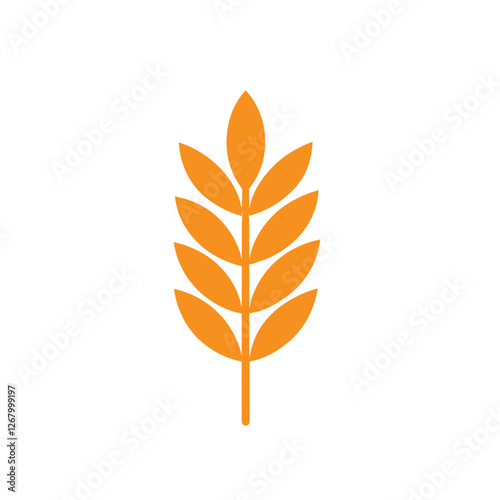 Wheat line icon set. flour oat vector icon. dietary grain sign. malt plant sign. cereal whole plant icon for UI designs on white background 