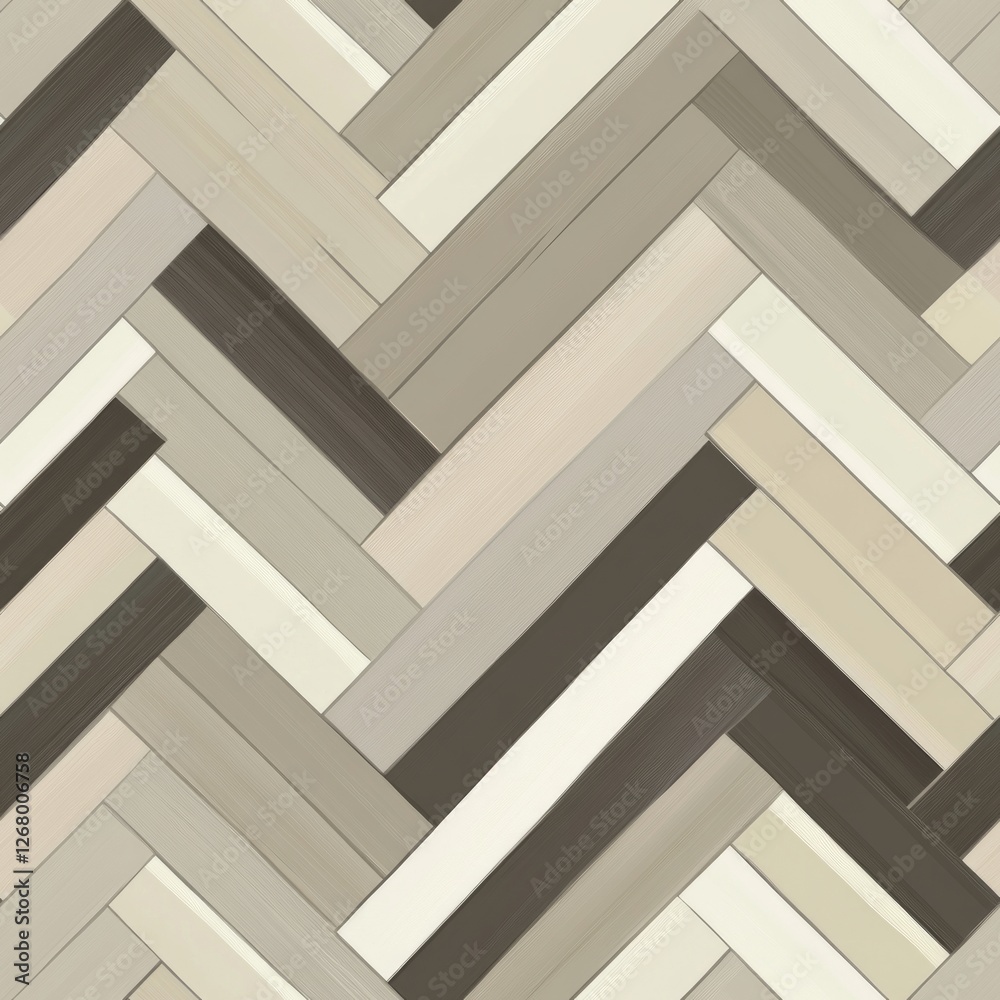 Seamless Pattern - Neutral-toned herringbone wood pattern Seamless Pattern - Neutral-toned herringbone wood pattern