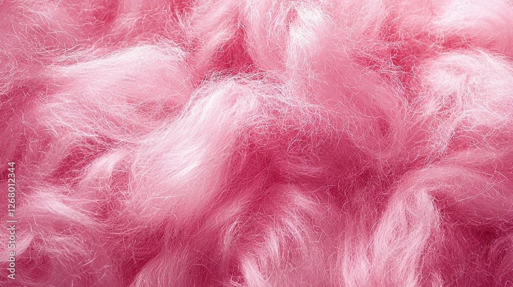 Obraz premium Soft Pink Mohair Wool Texture Background with Smooth and Fluffy Fabric for Textile Design and Illustrations 