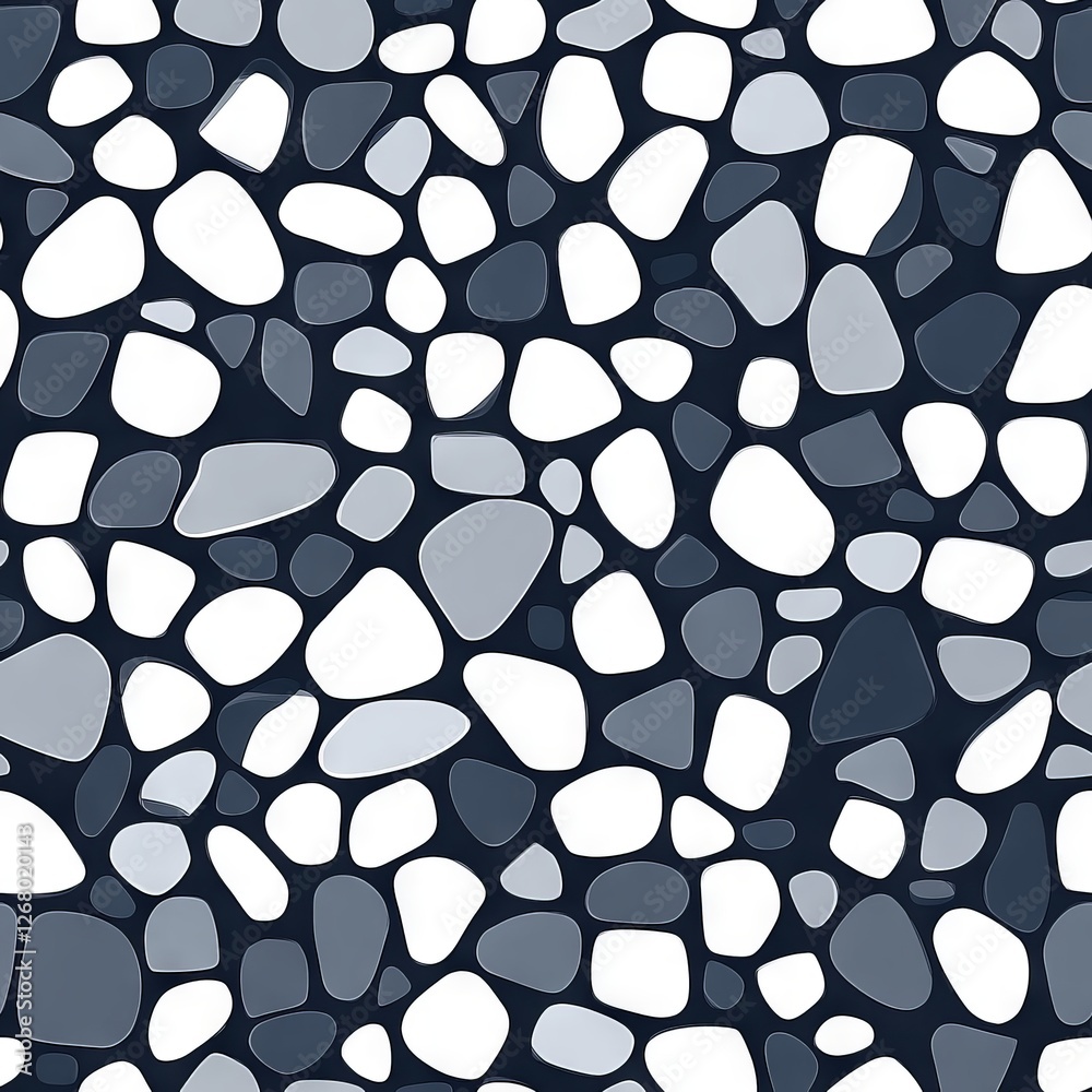 Seamless Pattern - Abstract pebble stone seamless pattern Seamless Pattern - Abstract pebble stone seamless pattern