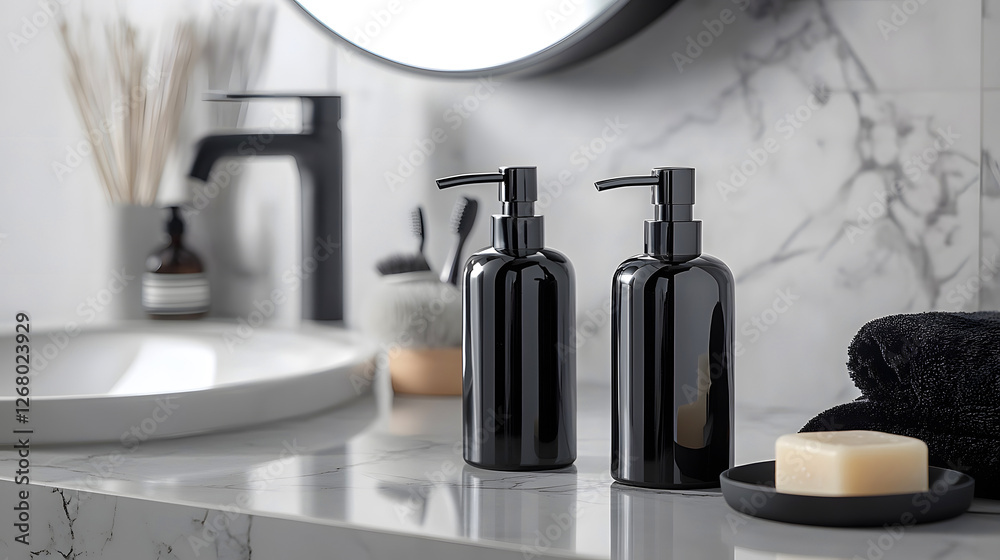 Bathroom sink background