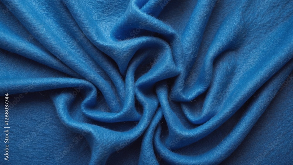 Soft blue felt fabric texture with gentle folds ideal for backgrounds and design elements evoking tranquility and comfort. Soft blue felt fabric texture with gentle folds ideal for backgrounds and design elements evoking tranquility and comfort.