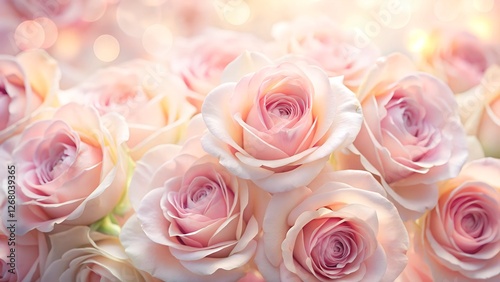 pink roses background