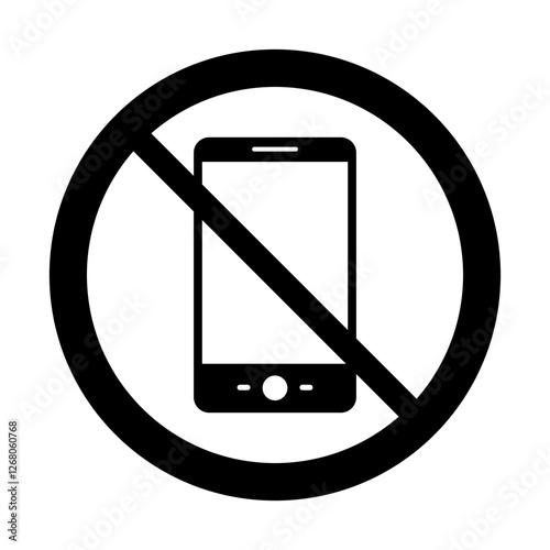 No Cell Phone Sign