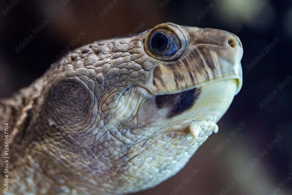 Fototapeta premium Close up of Australian Mary River Turtle