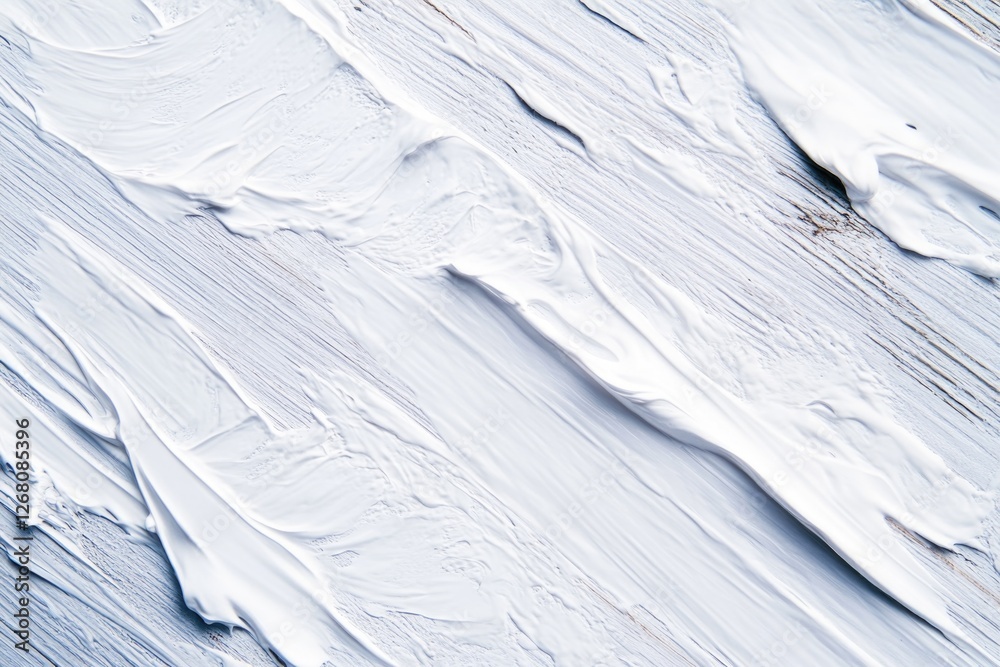 Obraz premium Close-up shot of a snowy surface
