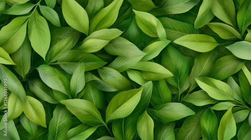 Lush Jungle Green Leaves Seamless Pattern Featuring Verdant Tropical Foliage Background Design Lush Jungle Green Leaves Seamless Pattern Featuring Verdant Tropical Foliage Background Design
