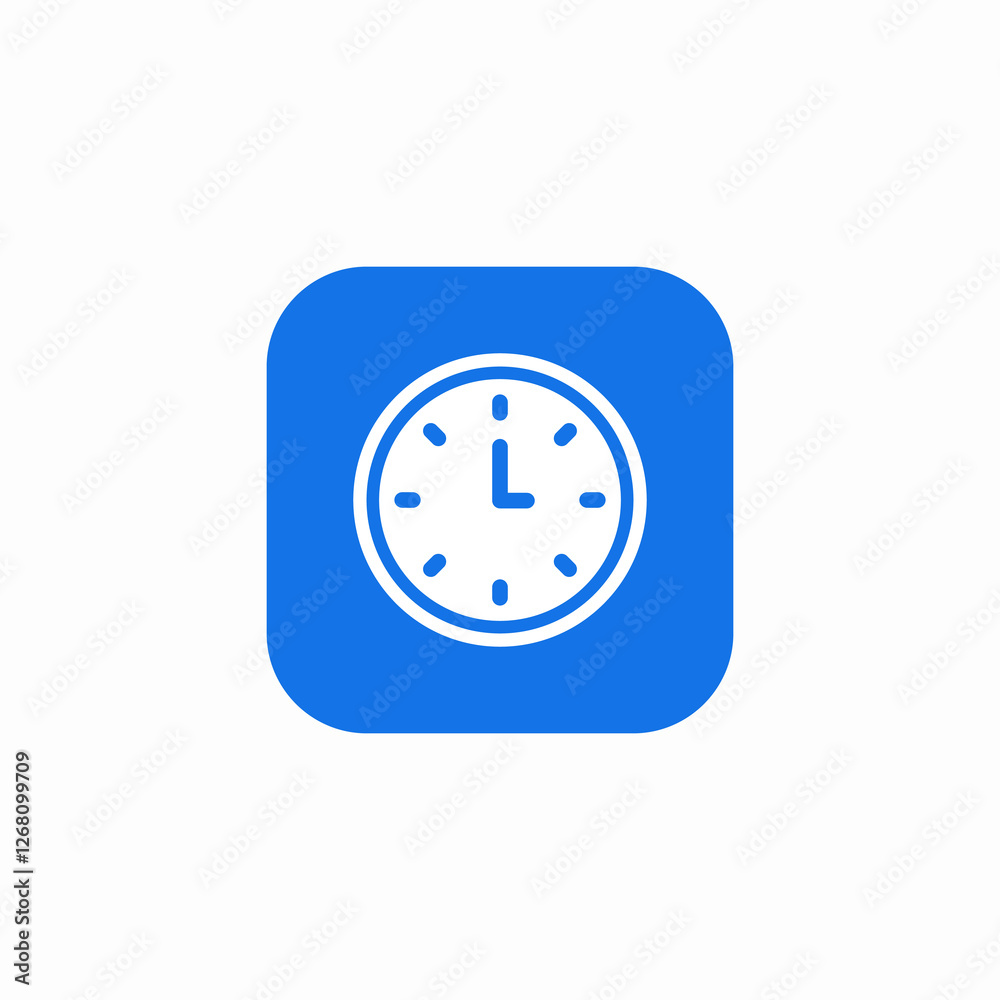 detailed time icon sign vector detailed time icon sign vector