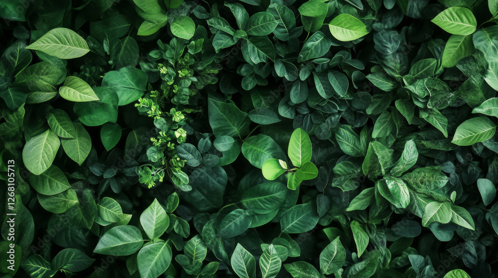 Close-Up of Vertical Garden with Green Plants Close-Up of Vertical Garden with Green Plants