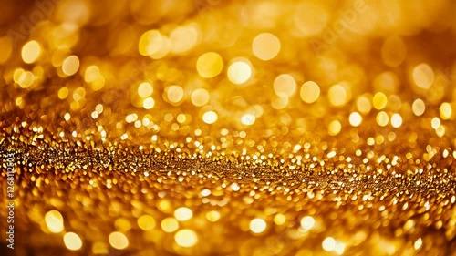 Abstract gold background, glamour bokeh, Background for the design, luxury background.