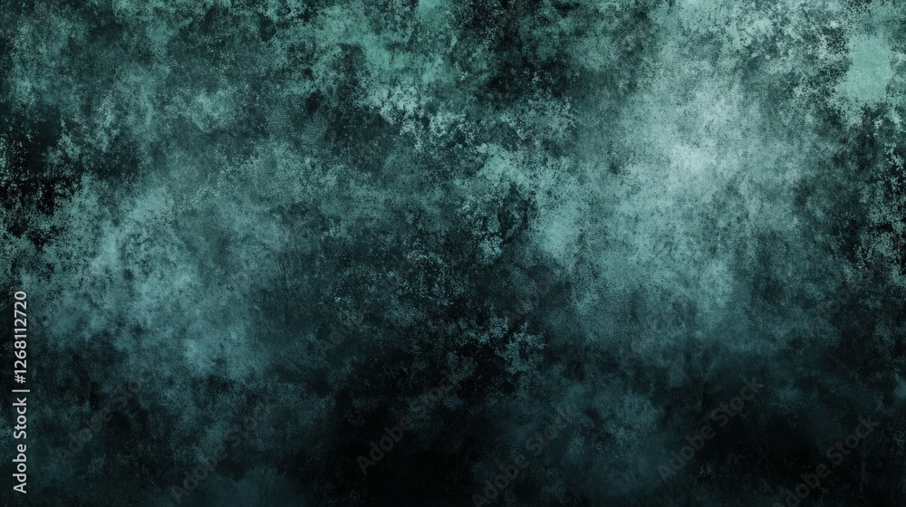 Abstract Dark Teal Grunge Texture Background Abstract Dark Teal Grunge Texture Background