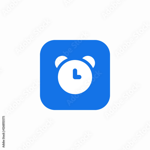 notification alarm pending icon sign vector