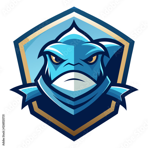 Oscar Fish Vector Illustration – Cartoon, Clipart & Line Art Design on White Background, Oscar fish vector clipart in cartoon, line art, and illustration style on a white background.