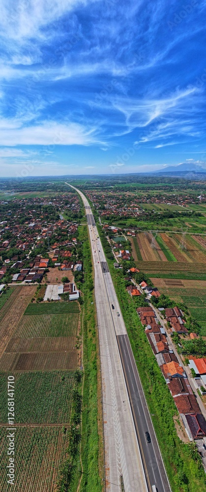Fototapeta premium Beautiful scenery in Indonesia 