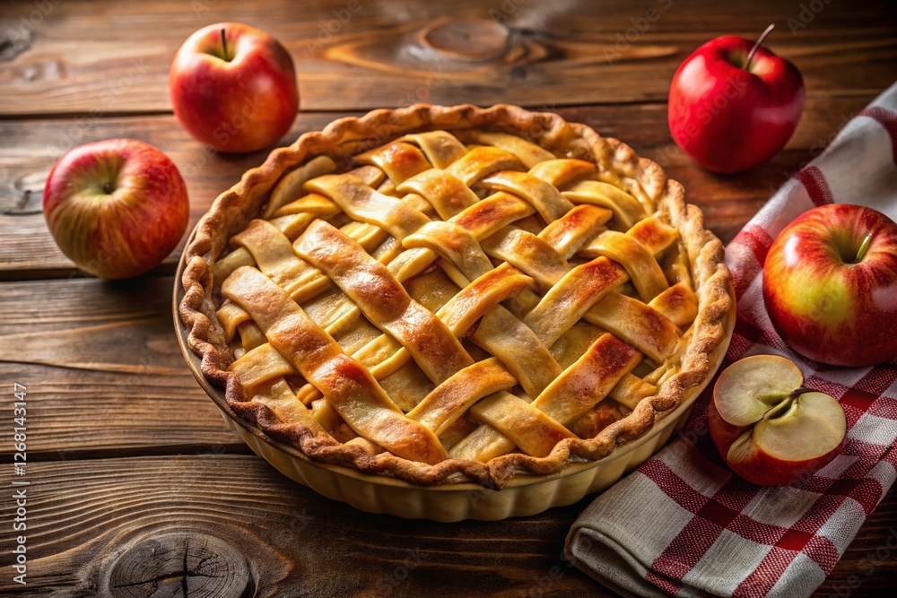 American Apple Pie: A Timeless Gastronomic Delight for Dessert Lovers American Apple Pie: A Timeless Gastronomic Delight for Dessert Lovers