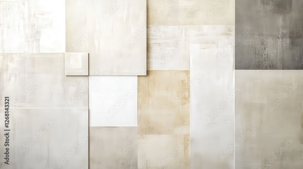 Abstract Beige And Gray Wall Tile Design Abstract Beige And Gray Wall Tile Design