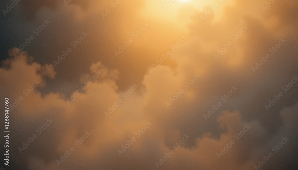 Faded amber and gold hues blending into a warm morning glow, evoking peace and calm Faded amber and gold hues blending into a warm morning glow, evoking peace and calm