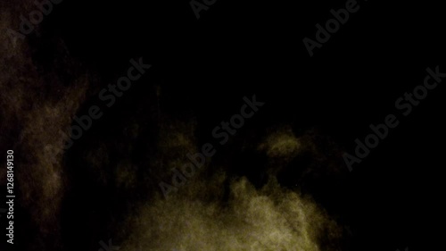 Realistic dust overlay PNG black background. Dust VFX Video Element.