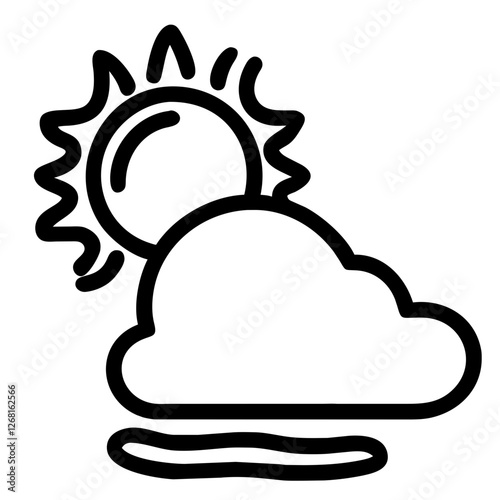 Cloudy and Sun