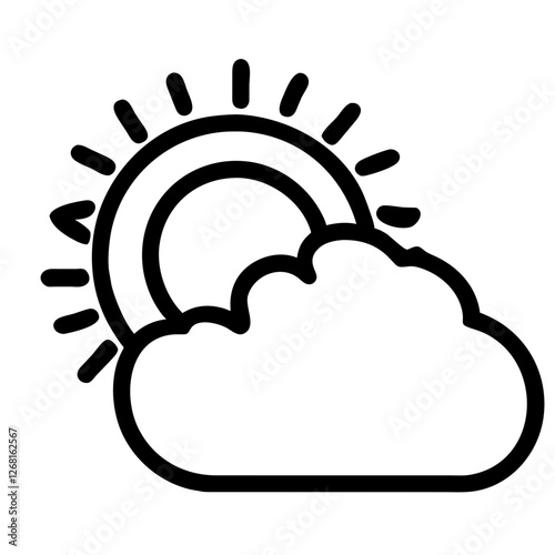 Cloudy and Sun