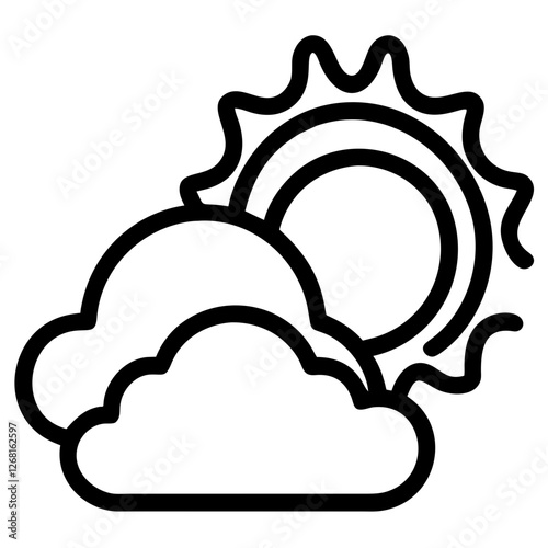 Cloudy and Sun
