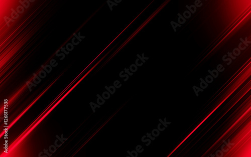 abstract red and black are light pattern with the gradient is the with floor wall metal texture soft tech diagonal background black dark sleek clean modern. photo