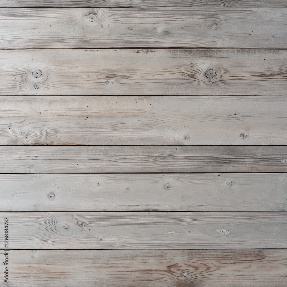 a wooden surface, showcasing a vertical layout of four wide planks. The wood has a weathered and rustic appearance, with a predominantly light gray color, interspersed with subtle variations in tone. a wooden surface, showcasing a vertical layout of four wide planks. The wood has a weathered and rustic appearance, with a predominantly light gray color, interspersed with subtle variations in tone.