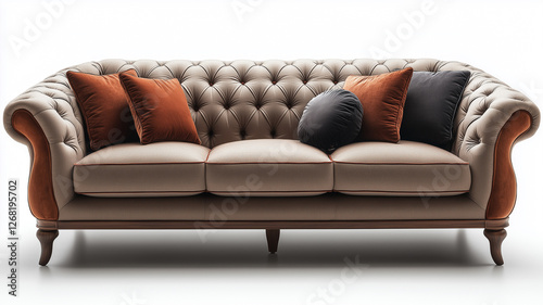 sofa furniture isolated on white background
