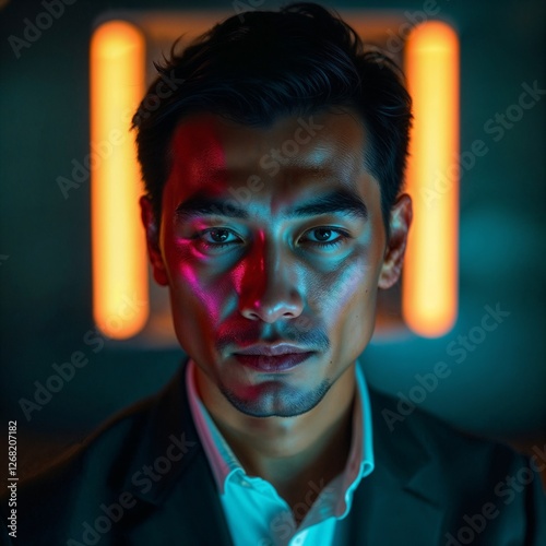 Serious Asian Male