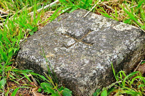丹沢の袖平山山頂　三等三角点（青根村３）
 photo