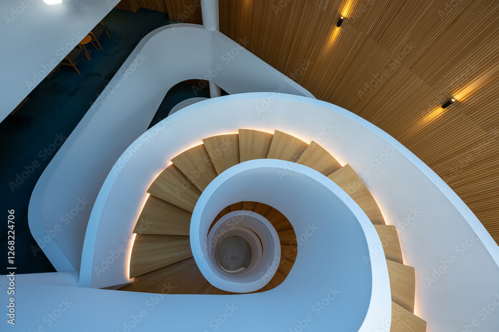 Fototapeta premium Spiral Staircase