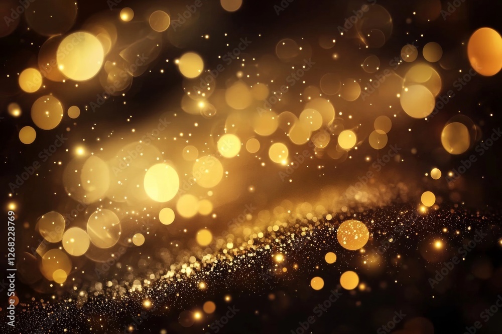 Captivating abstract background featuring glittering gold elements. Captivating abstract background featuring glittering gold elements.
