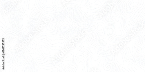 abstract topographic wave line black, white line map texture. geometric discovery mounted location counter grid map background.White wave paper curved reliefs abstract background. The topographic map.