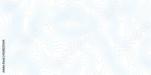 abstract topographic wave line black, white line map texture. geometric discovery mounted location counter grid map background.White wave paper curved reliefs abstract background. The topographic map.
