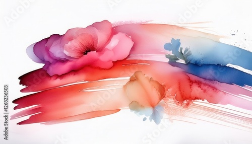 Firefly Watercolor Brush Strokes with Soft and Artistic Aesthetics