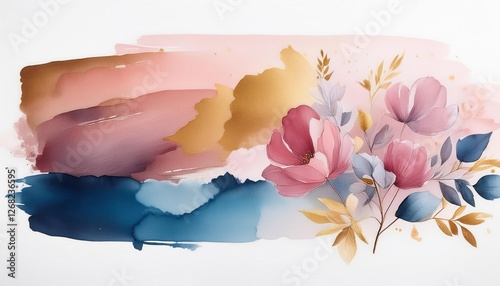 Firefly Watercolor Brush Strokes with Soft and Artistic Aesthetics