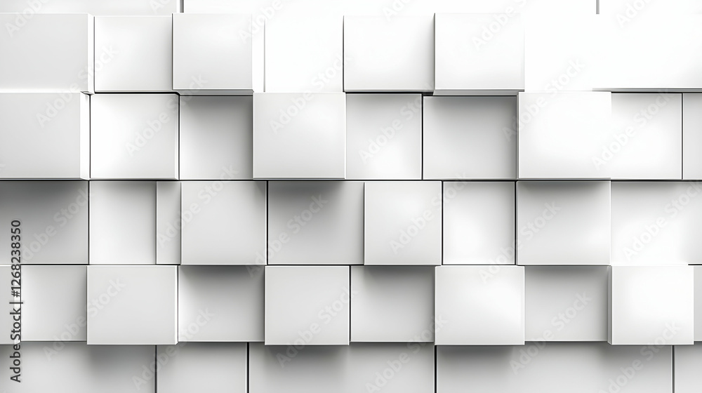 White cube wall texture background, modern design White cube wall texture background, modern design
