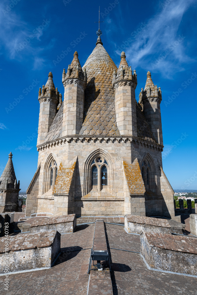 Fototapeta premium Cathedral of Evora - Evora, Portugal